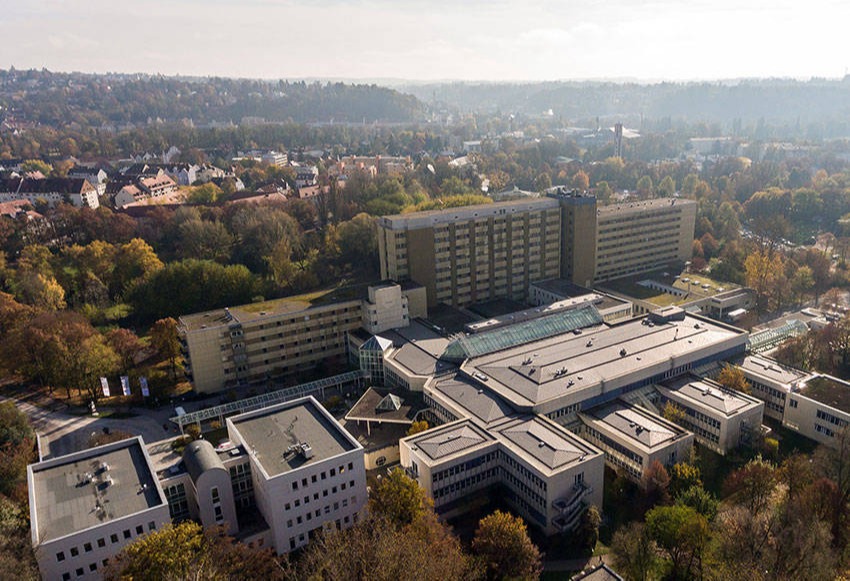 Klinikum Landshut von oben